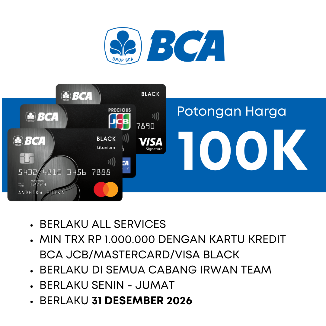 BCA 100K - irwanteam